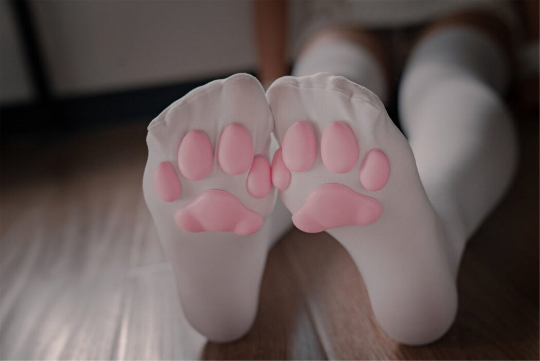 Coser@轩萧学姐 Vol.011 猫爪袜