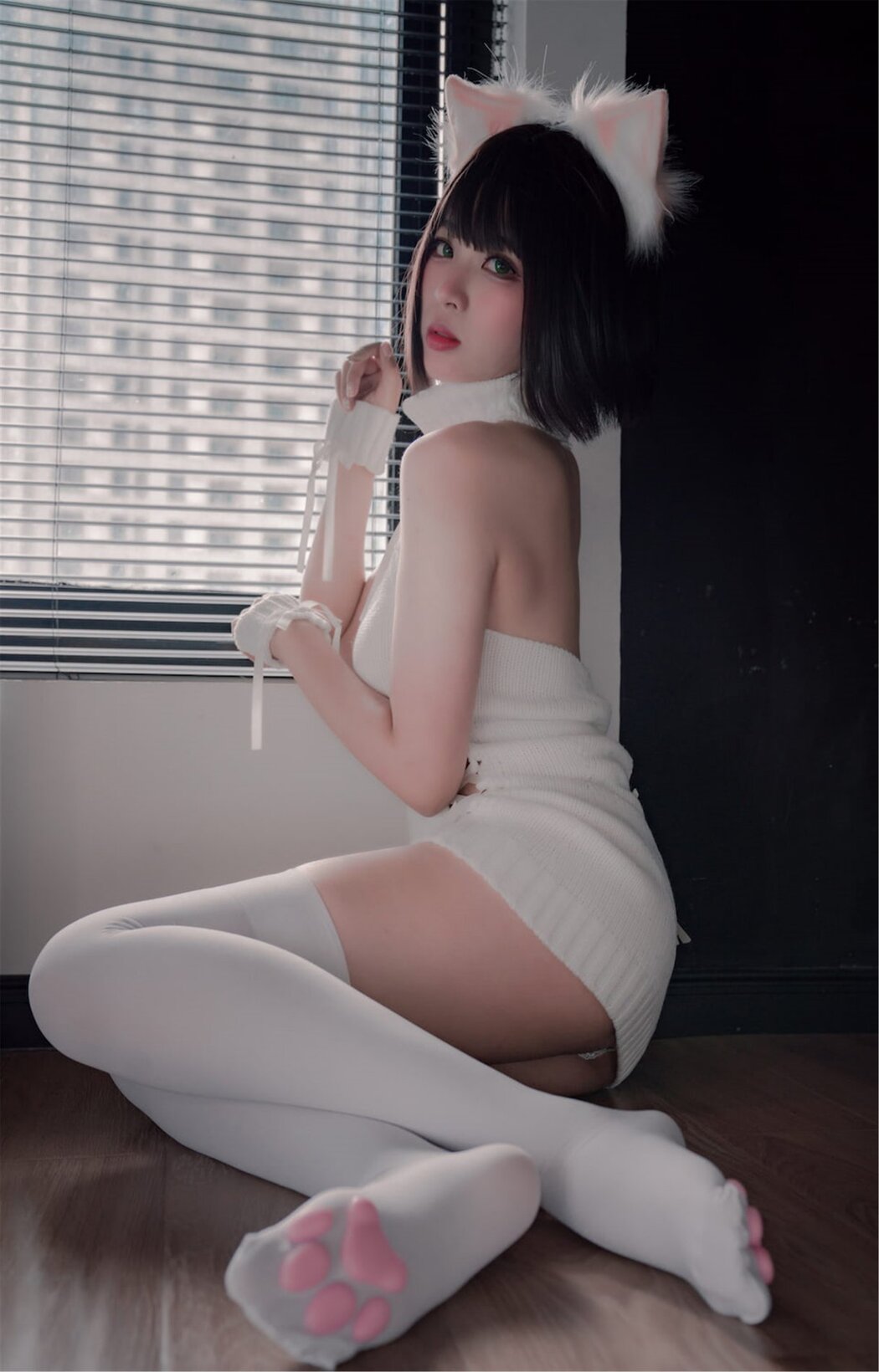 Coser@轩萧学姐 Vol.011 猫爪袜