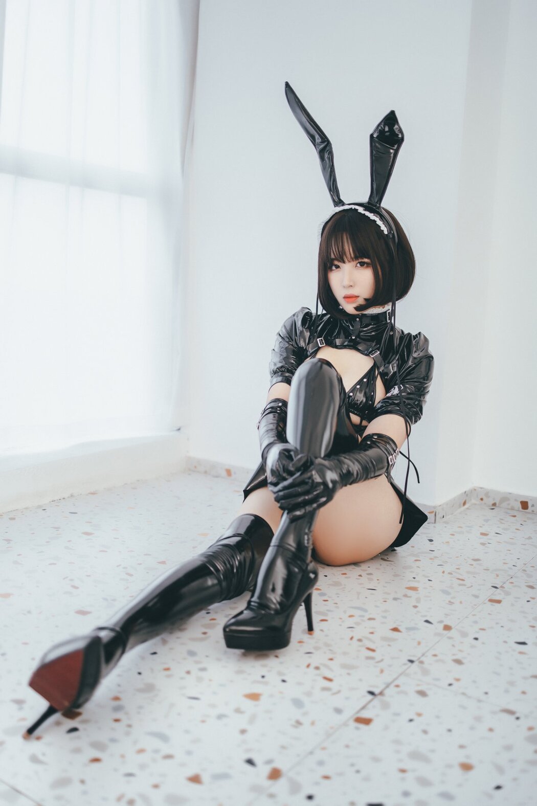 Coser@轩萧学姐 Vol.001 兔女郎女仆