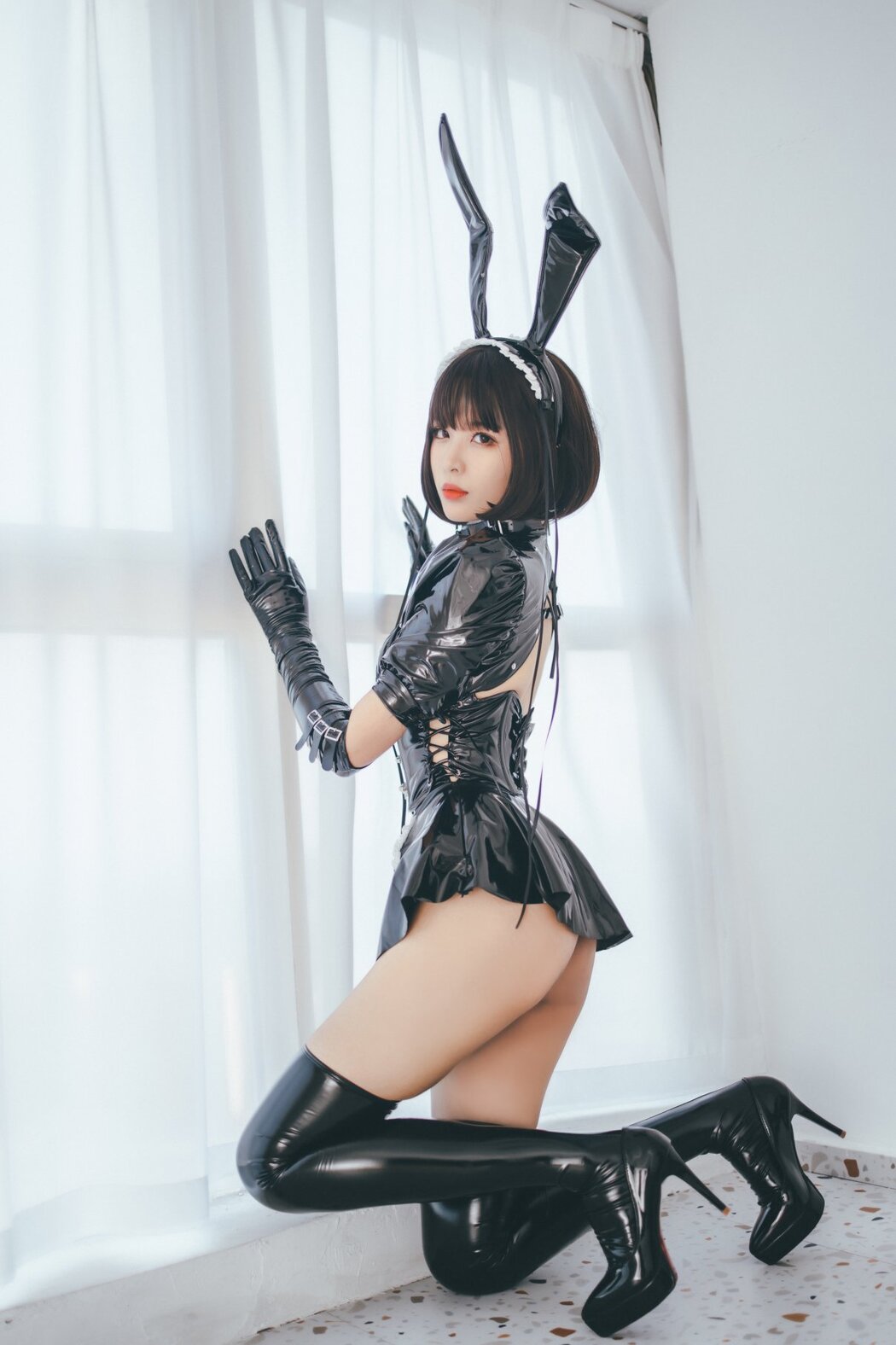 Coser@轩萧学姐 Vol.001 兔女郎女仆