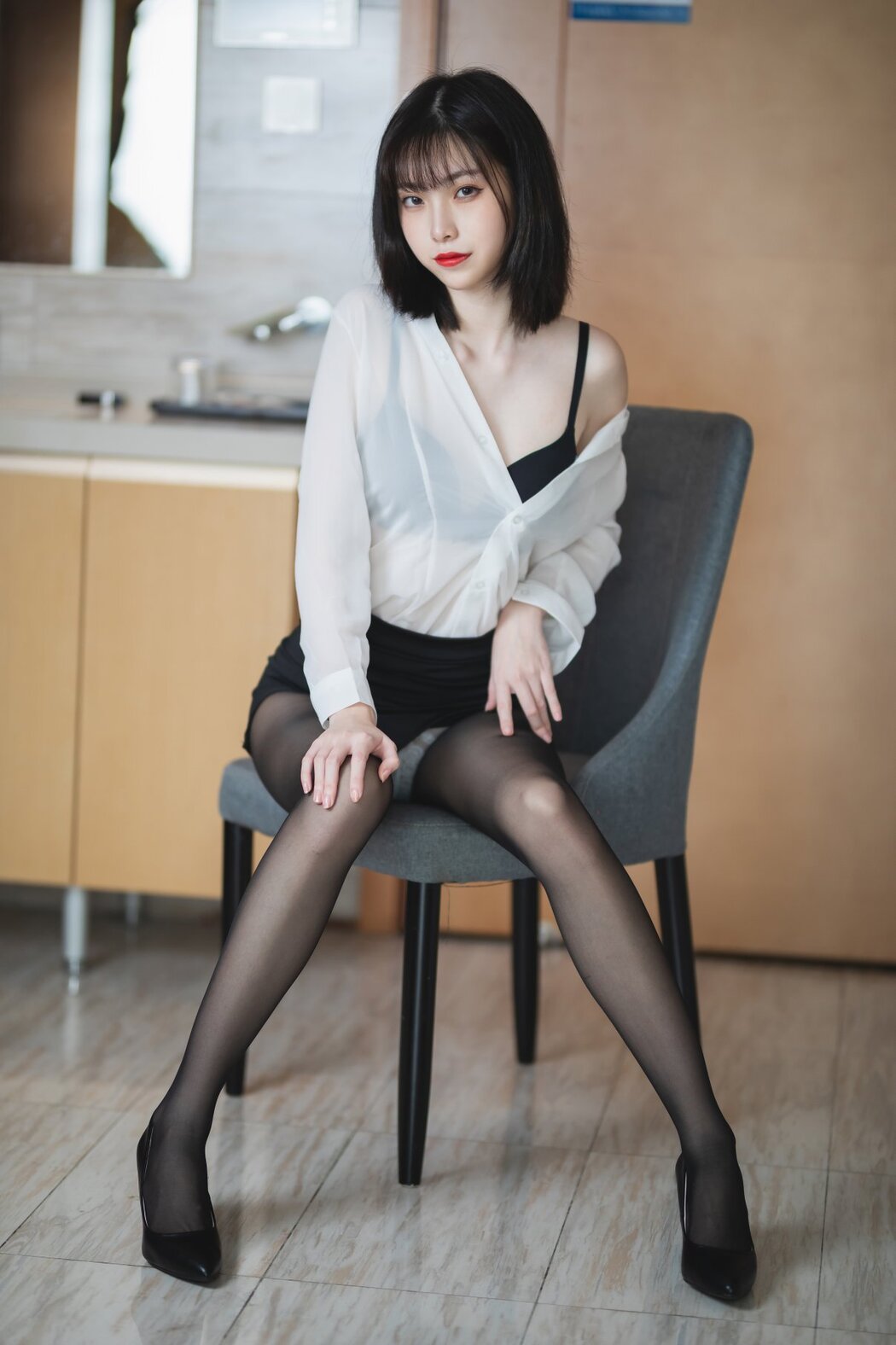 Coser@许岚LAN Vol.002 OL制服