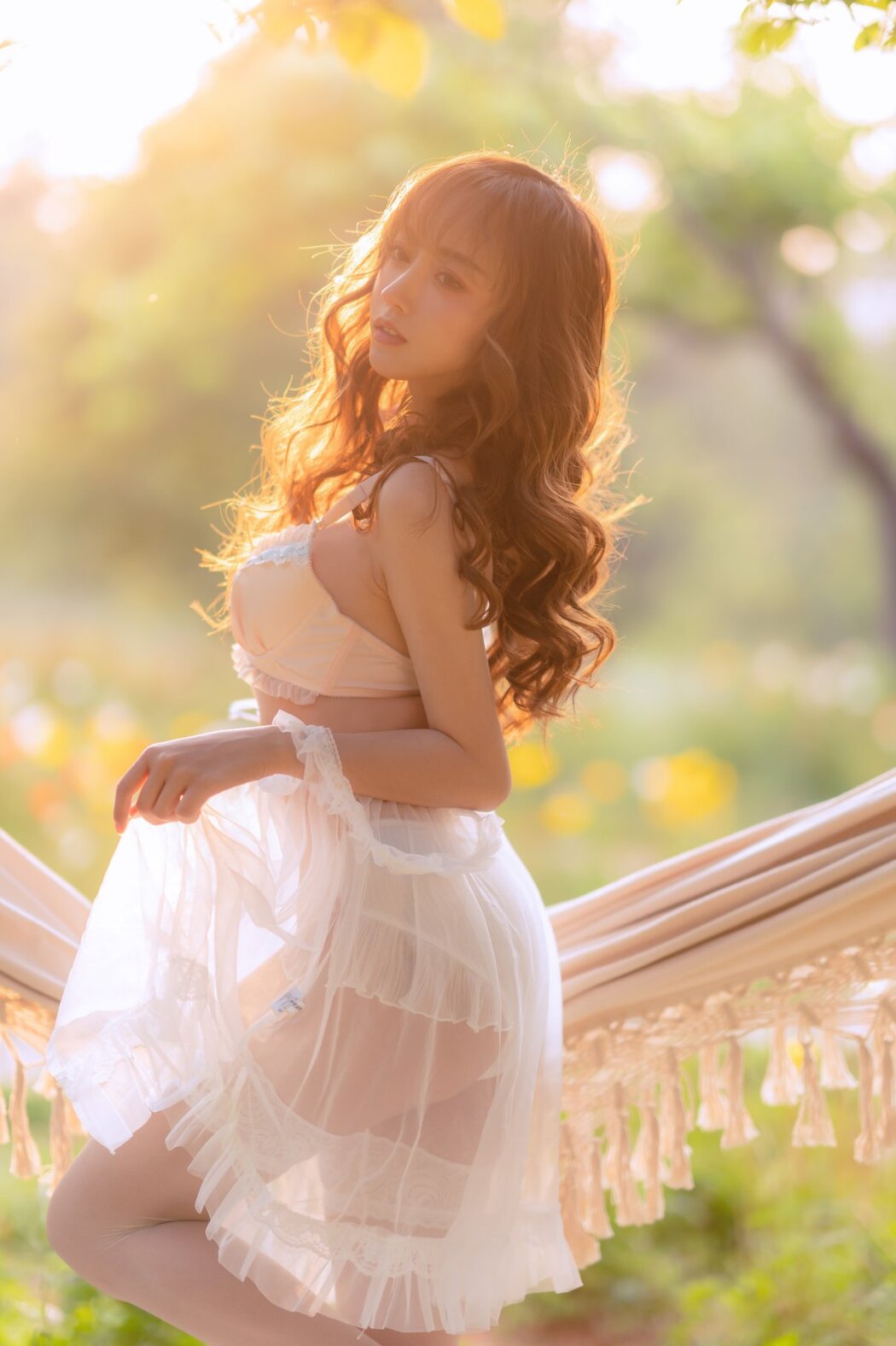 Coser@过期米线线喵 Vol.117 夏日限定 吊床
