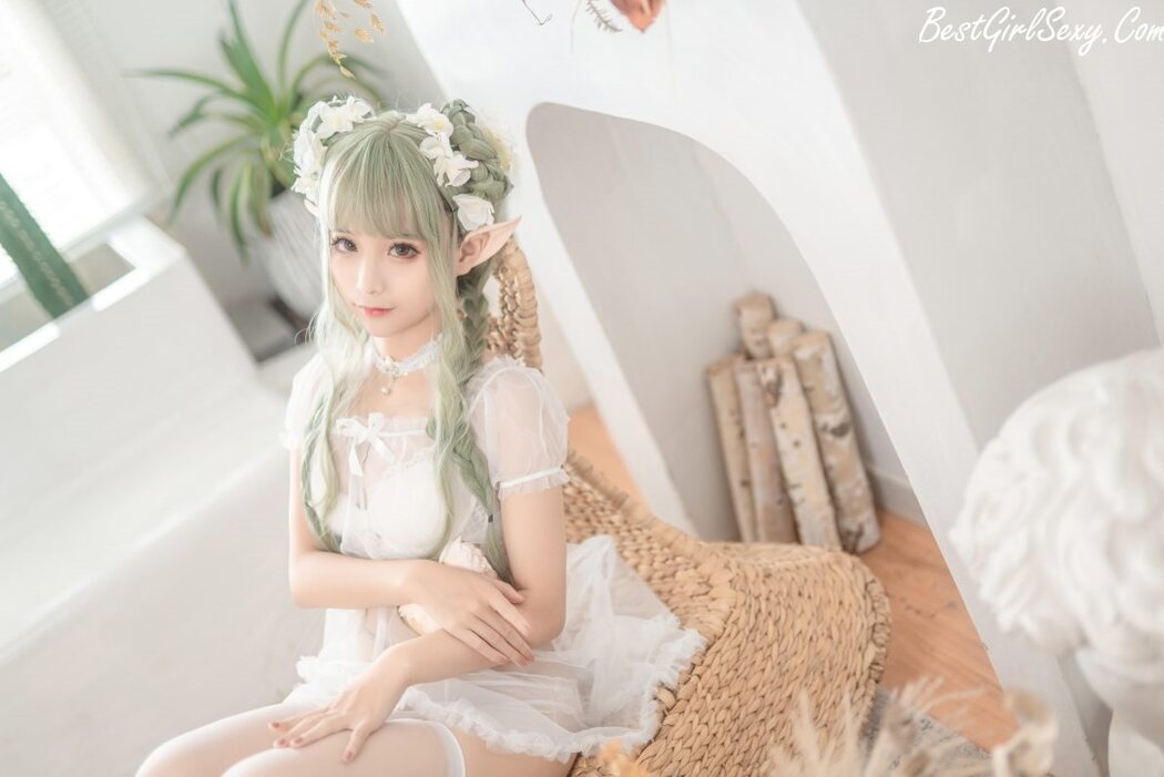 Coser@蠢沫沫 Vol.121 尖耳国度 绿精灵