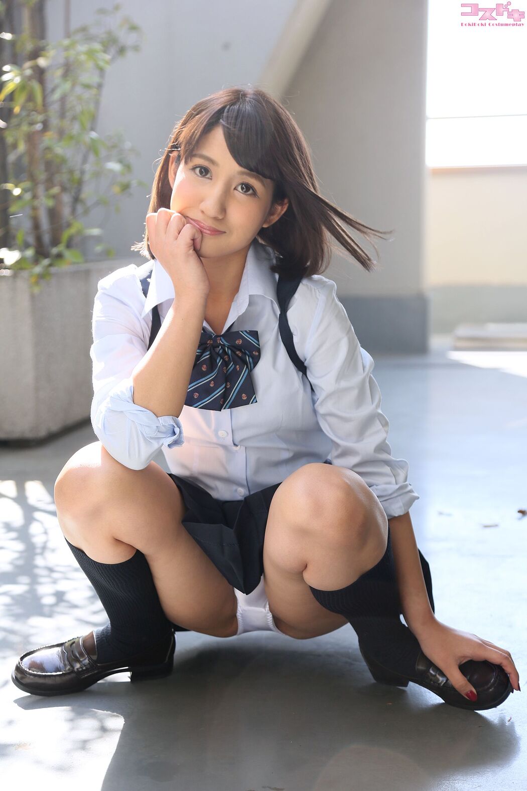 [Cosdoki] Amina Takashiro 高城アミナ takagiamina_pic_seifuku1