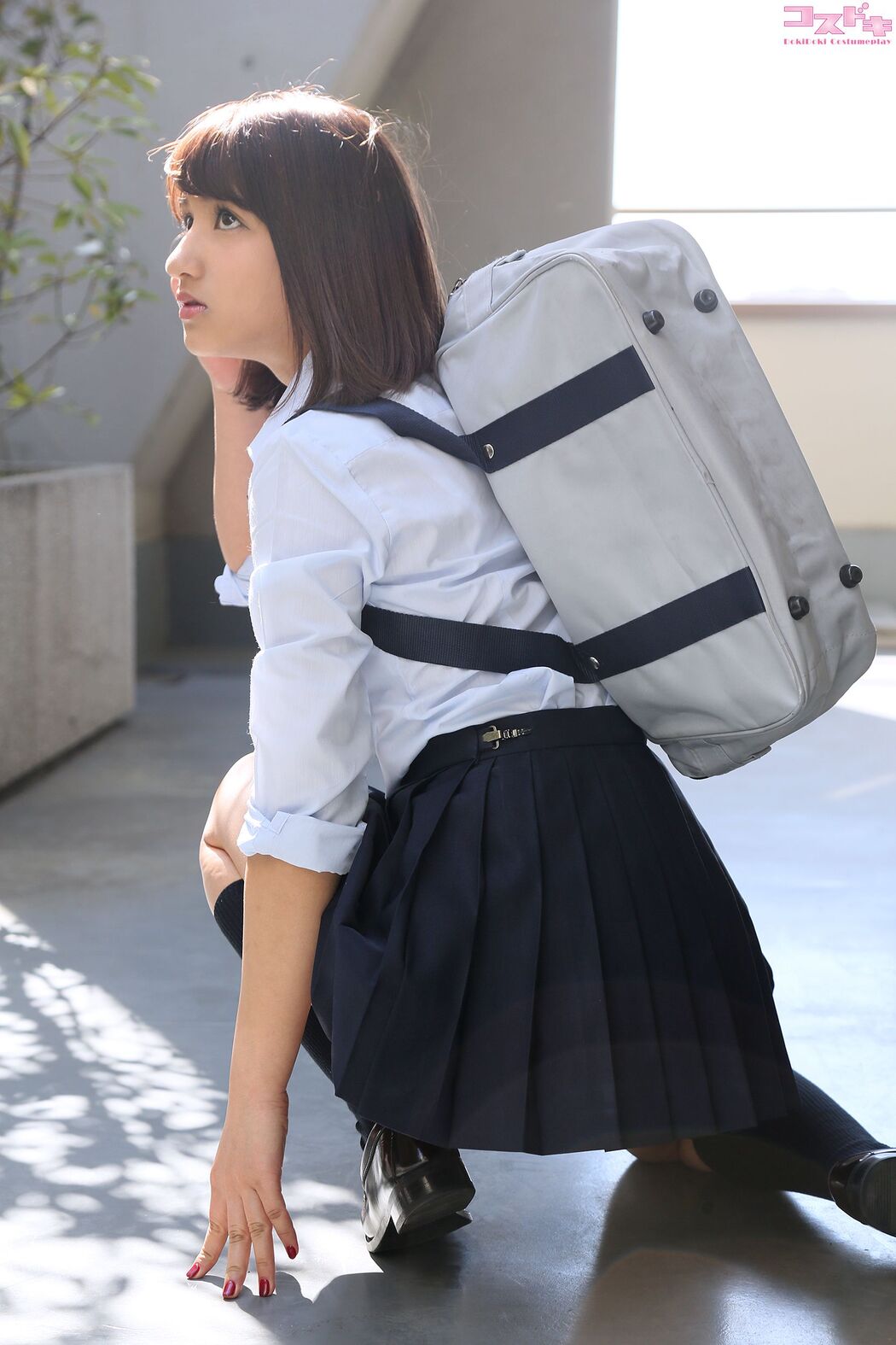 [Cosdoki] Amina Takashiro 高城アミナ takagiamina_pic_seifuku1