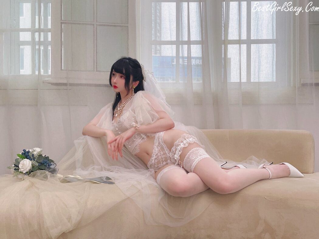 Coser@rioko凉凉子 Vol.069 透明婚纱