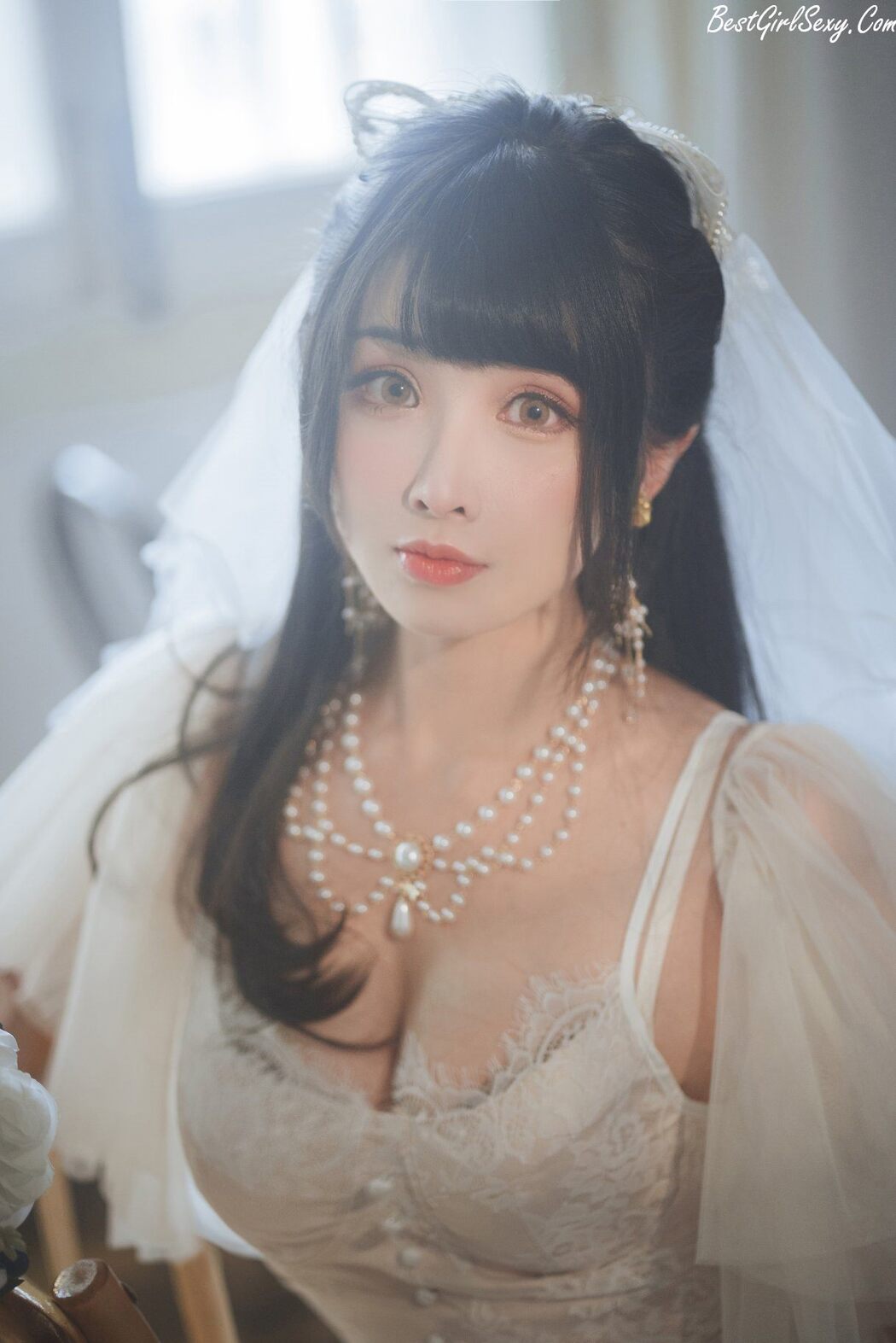 Coser@rioko凉凉子 Vol.069 透明婚纱