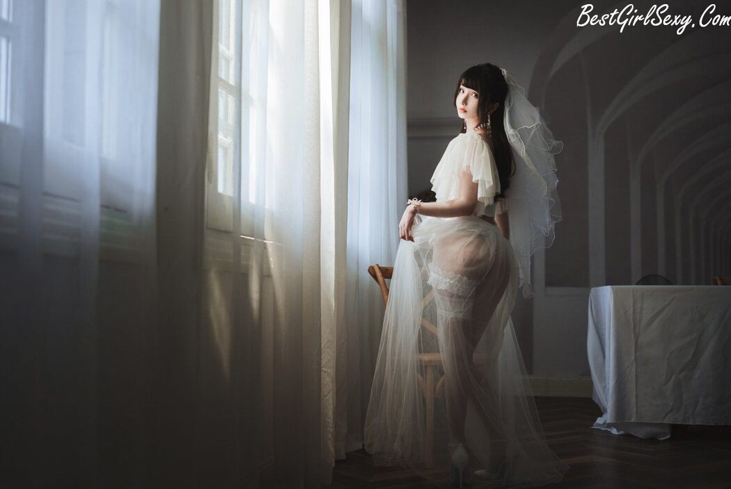 Coser@rioko凉凉子 Vol.069 透明婚纱