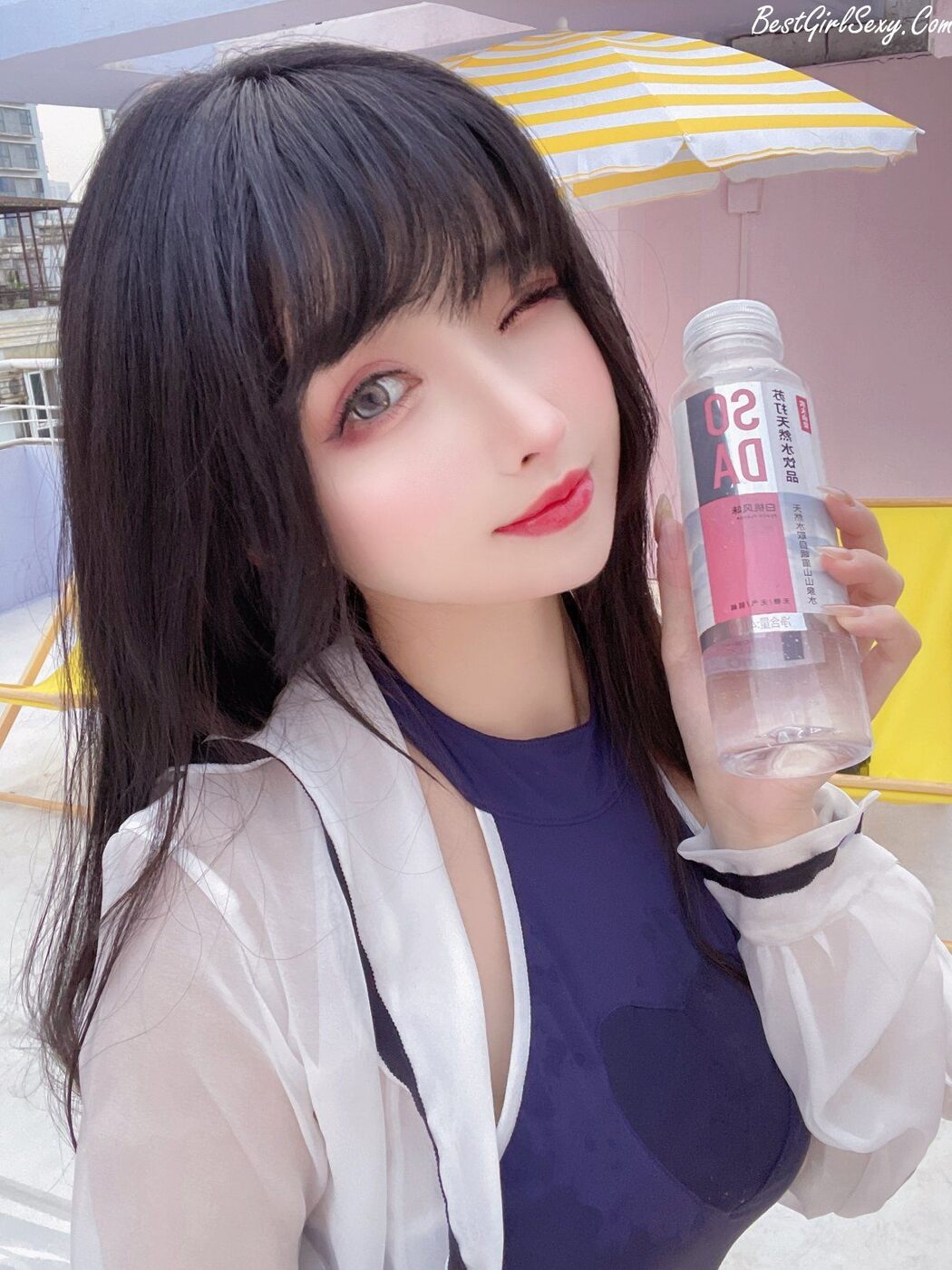 Coser@rioko凉凉子 Vol.068 天台竞泳 B