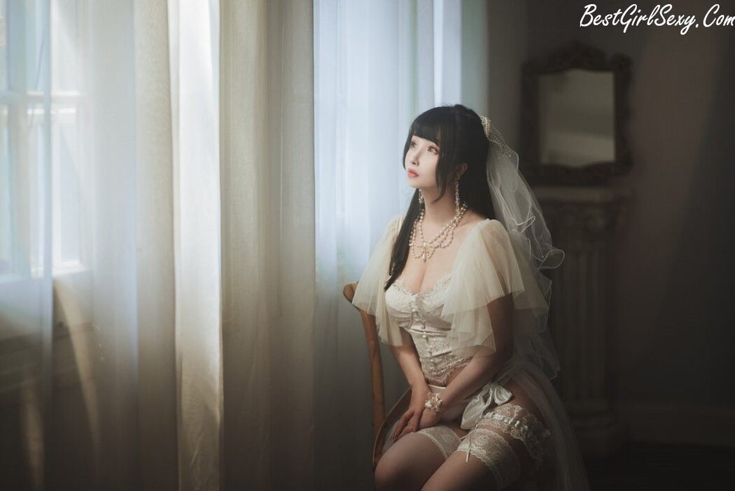 Coser@rioko凉凉子 Vol.069 透明婚纱