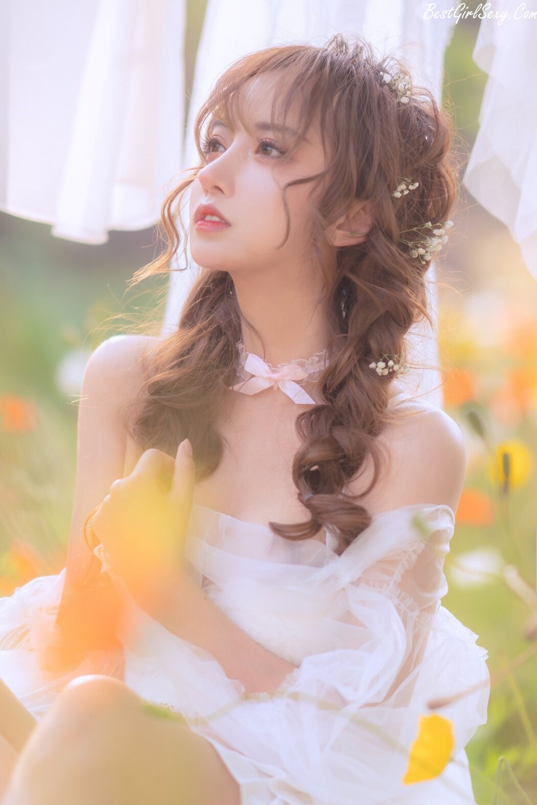 Coser@过期米线线喵 Vol.116 夏日限定 晒衣服