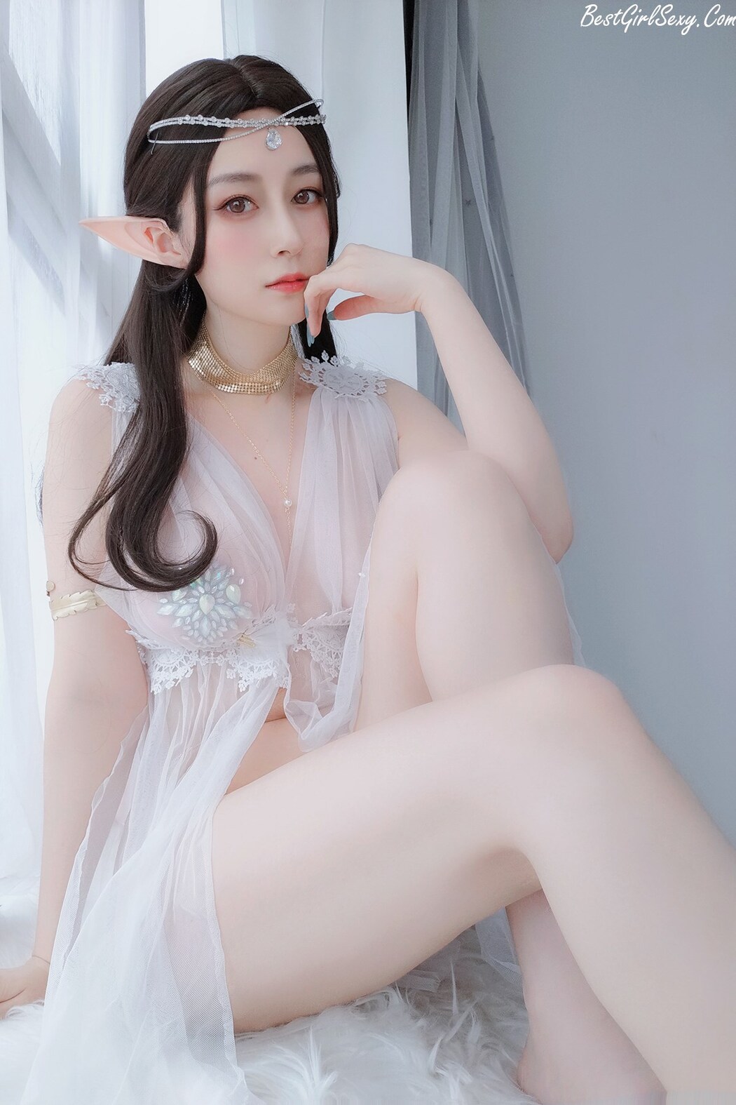 Coser@白银81 Vol.073 精灵宝石内衣 Cover Photo