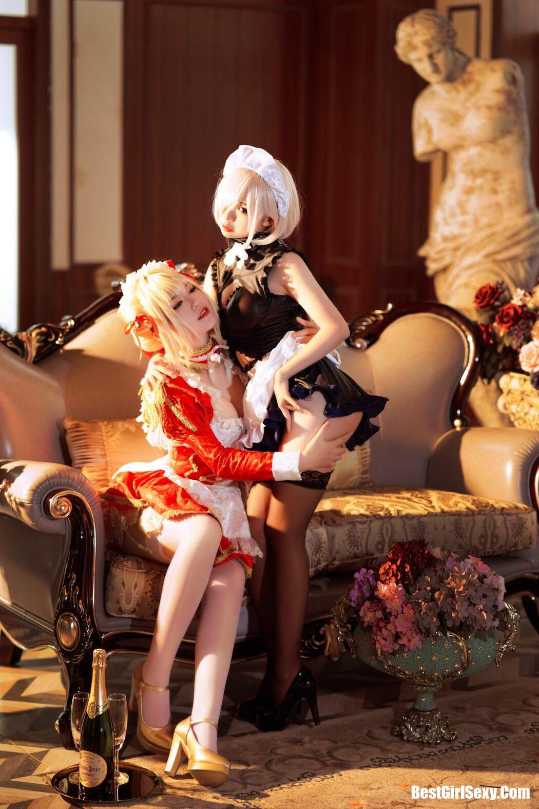 Coser@半半子 Vol.002 Claudius x Kyrielight Maid