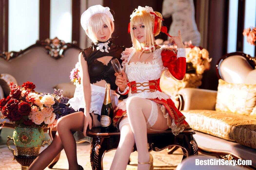 Coser@半半子 Vol.002 Claudius x Kyrielight Maid