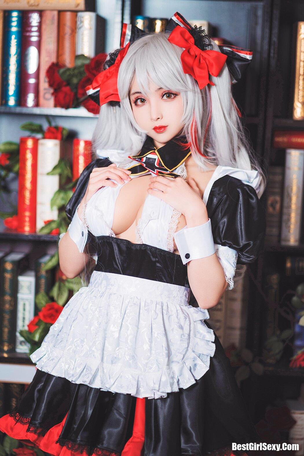 Coser@rioko凉凉子 Vol.034 欧根女仆 Cover Photo