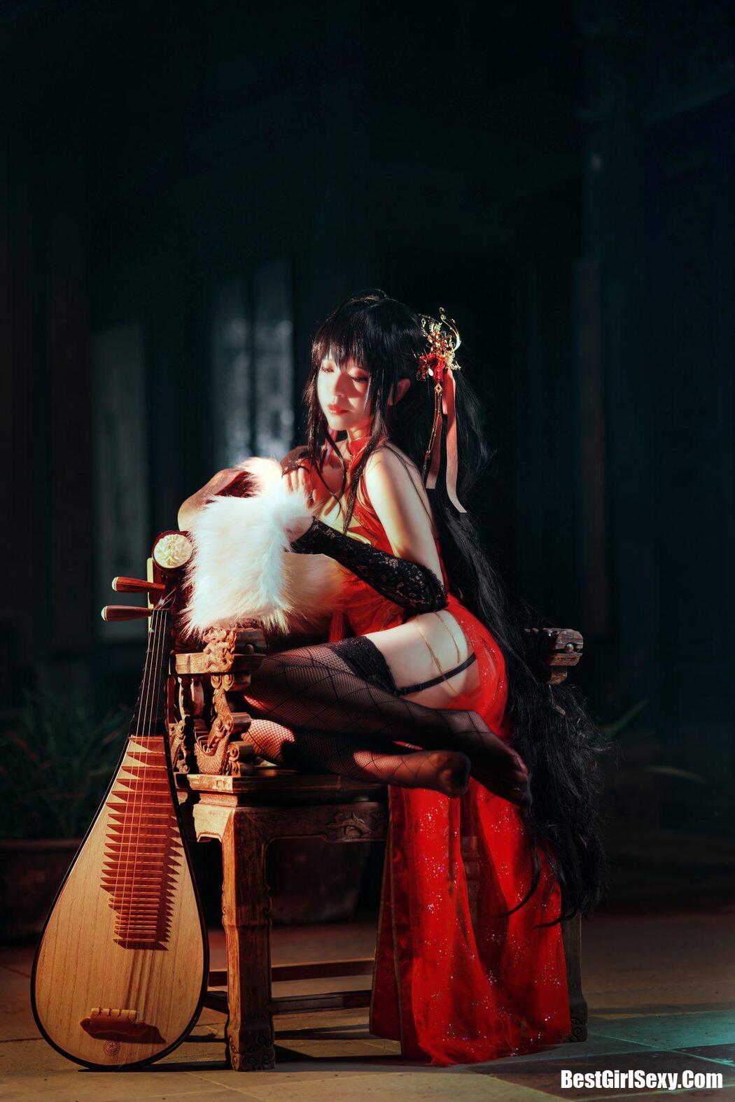 Coser@半半子 Vol.019 大凤旗袍