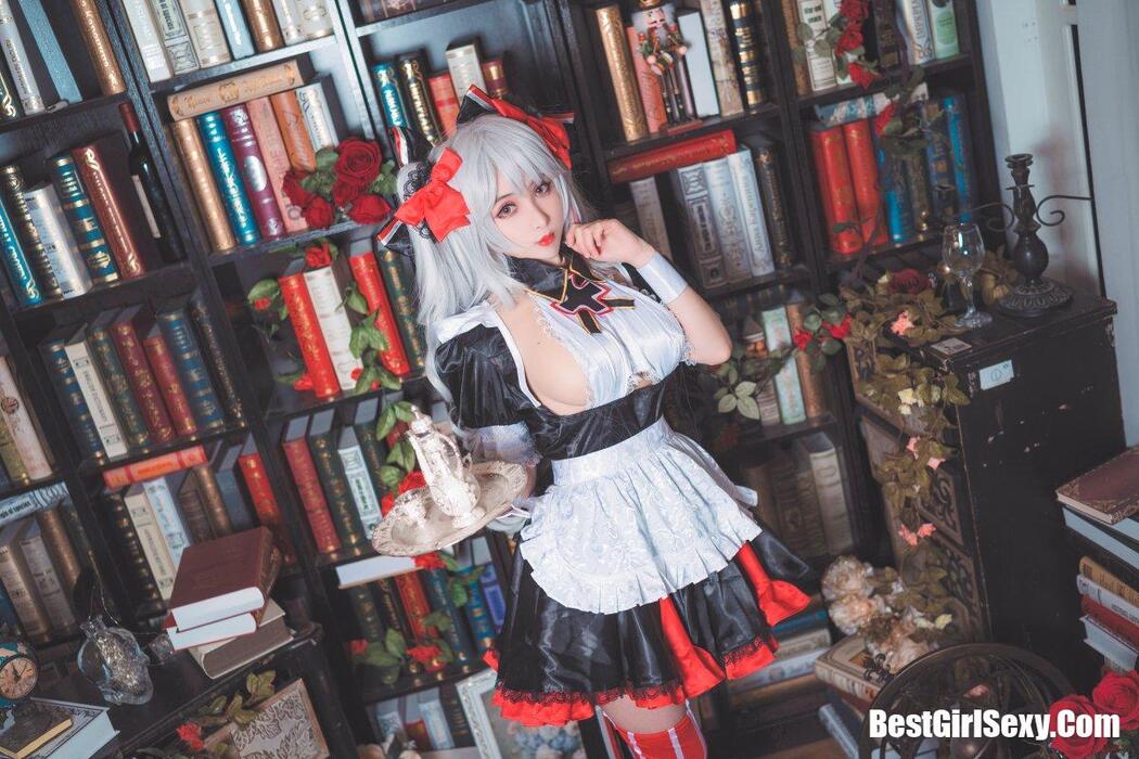 Coser@rioko凉凉子 Vol.034 欧根女仆