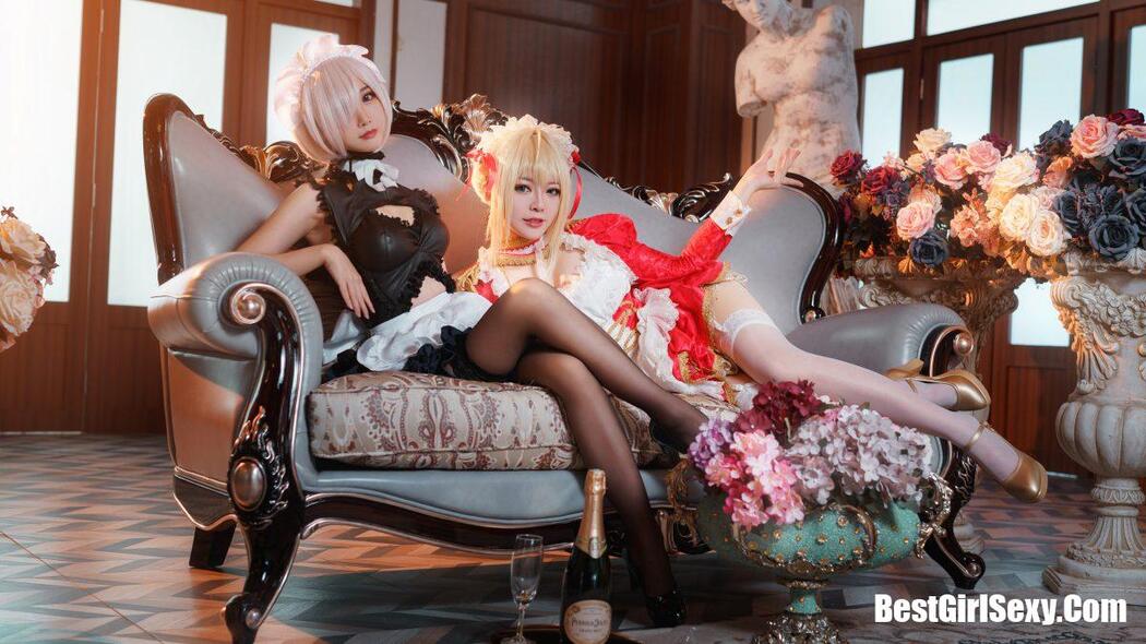Coser@半半子 Vol.002 Claudius x Kyrielight Maid