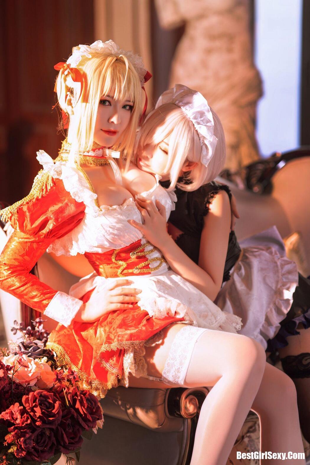 Coser@半半子 Vol.002 Claudius x Kyrielight Maid