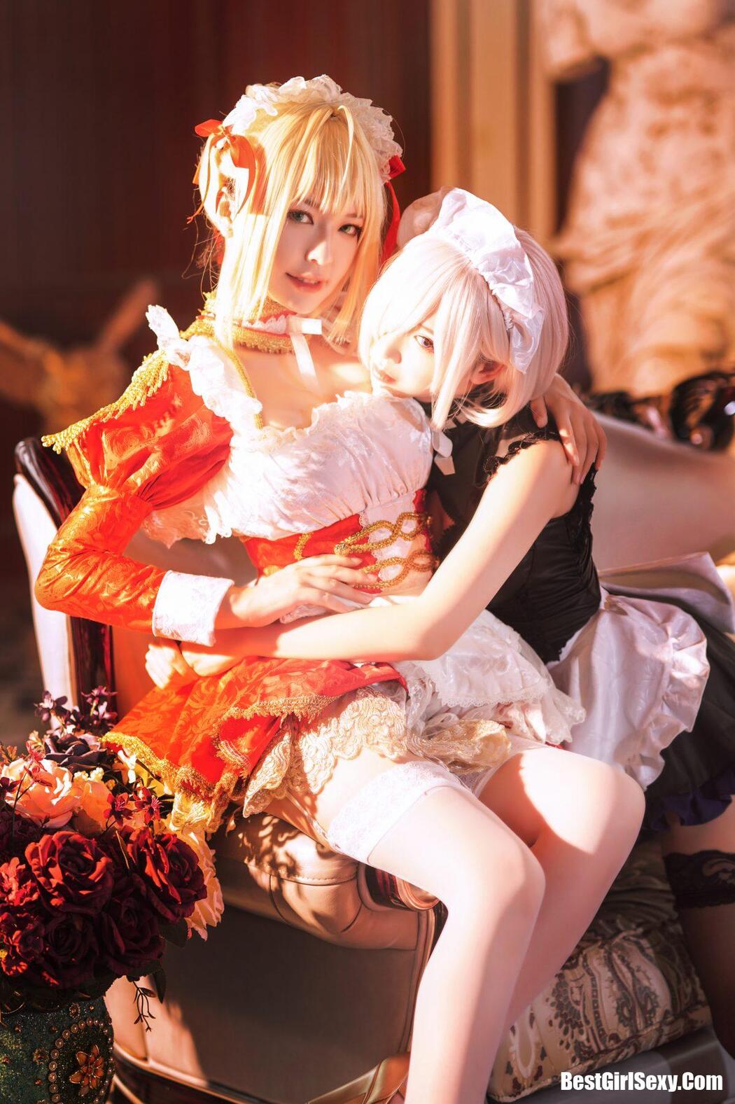 Coser@半半子 Vol.002 Claudius x Kyrielight Maid