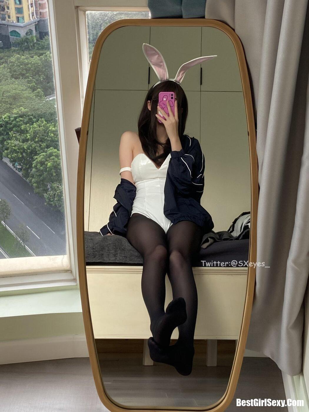 Coser@眼酱大魔王w Album #58 黑丝兔女郎