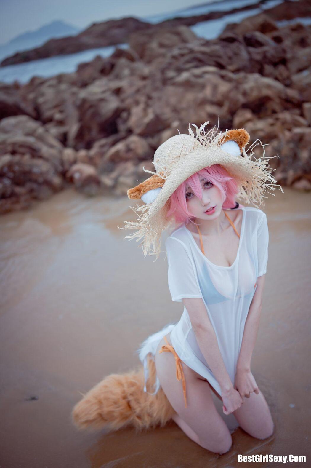 Coser@周叽是可爱兔兔 Vol.033 小玉泳装