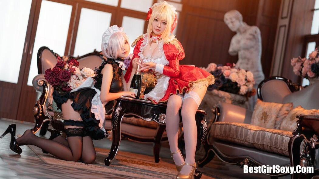 Coser@半半子 Vol.002 Claudius x Kyrielight Maid