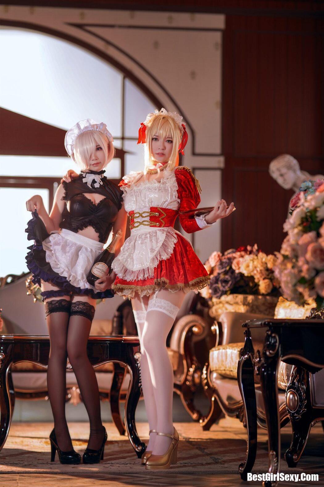 Coser@半半子 Vol.002 Claudius x Kyrielight Maid