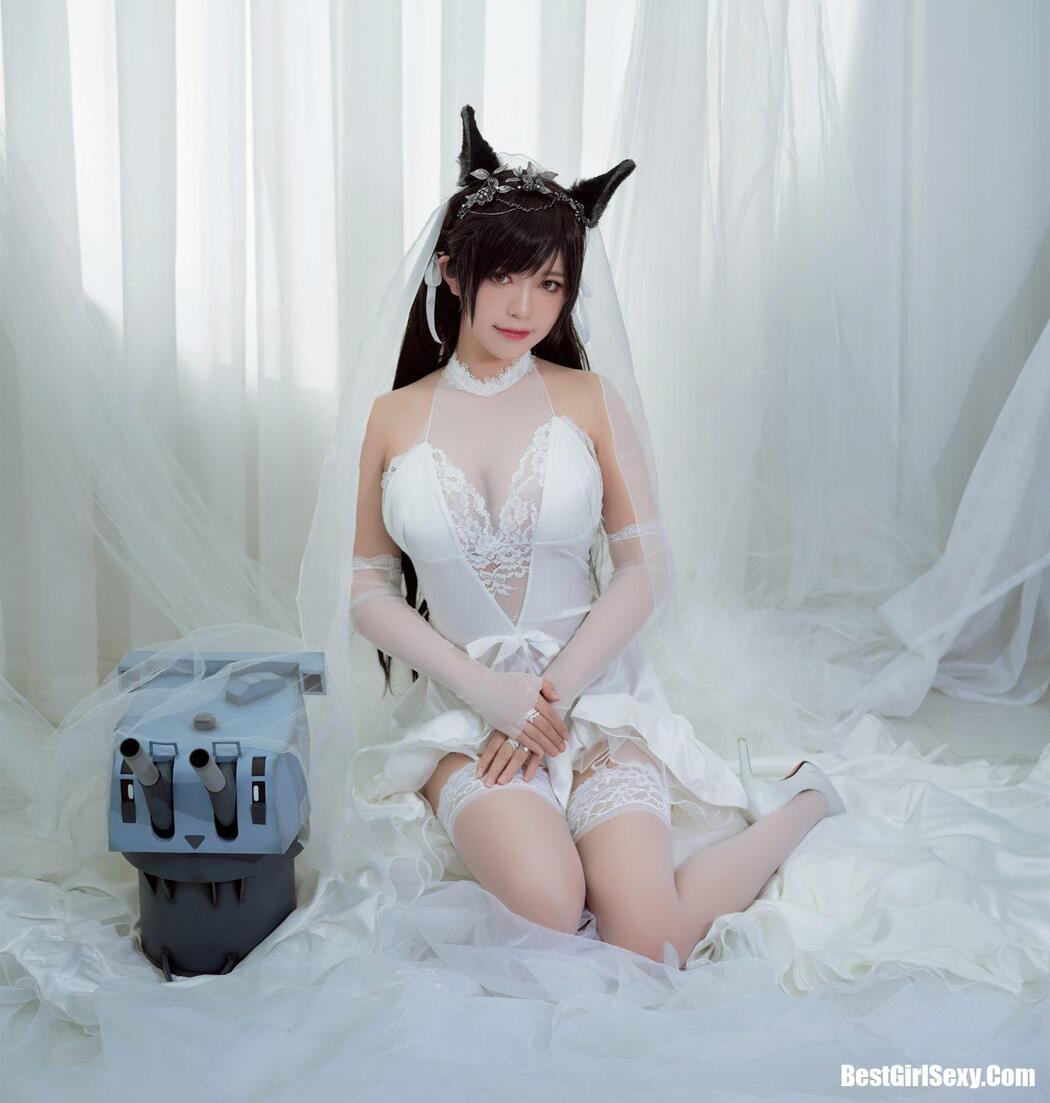 Coser@半半子 Vol.007 愛宕花嫁.白花の誓い