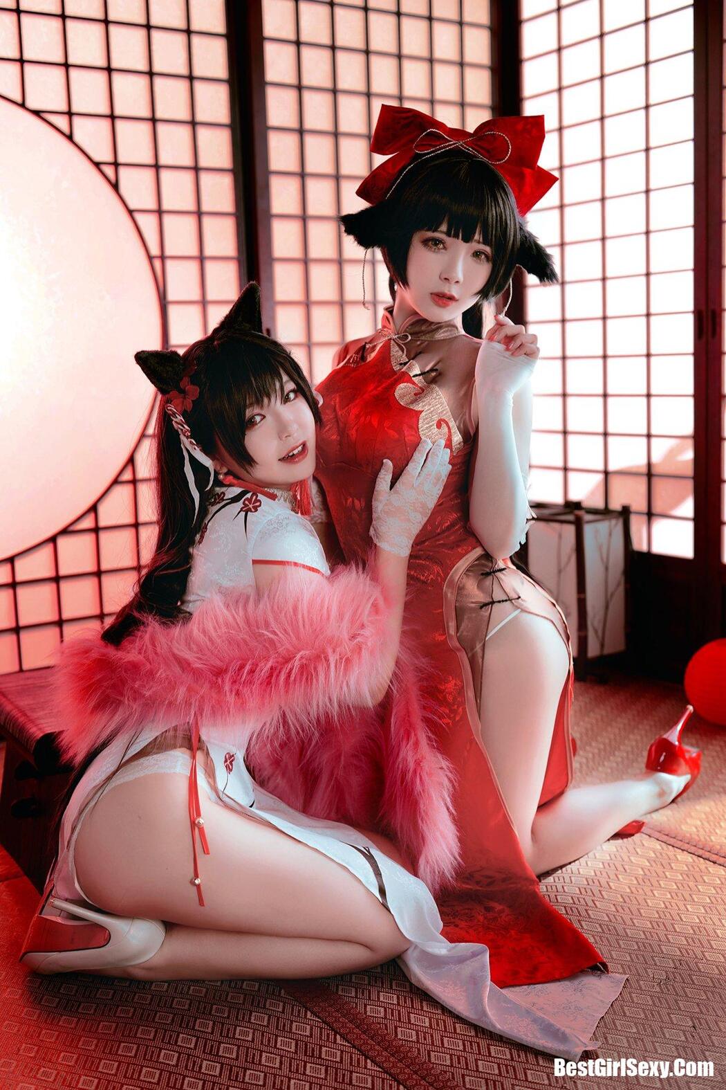 Coser@半半子 Vol.006 愛宕x高雄,チャイナ服 – 半半子 Banbanko、婉Yue Cover Photo