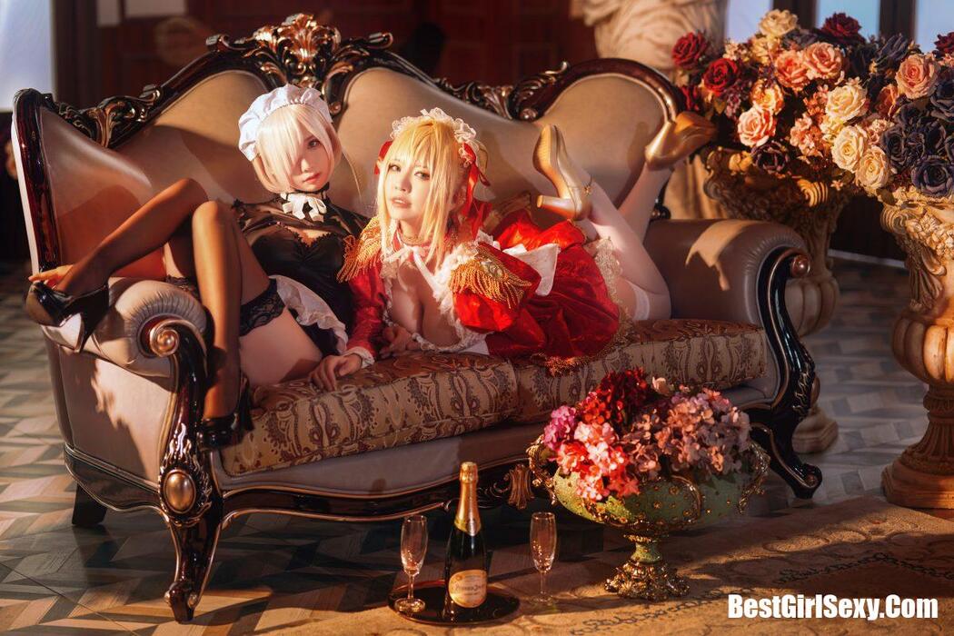 Coser@半半子 Vol.002 Claudius x Kyrielight Maid