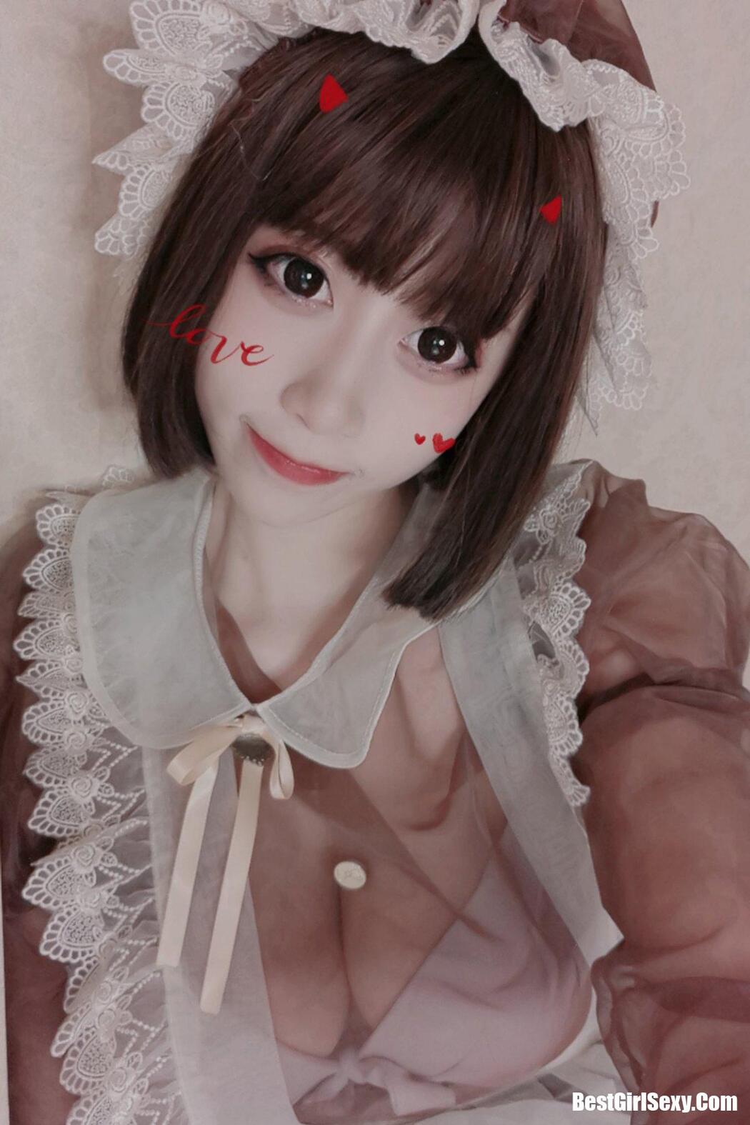 Coser@奈汐酱nice Vol.005 透明女仆 Cover Photo