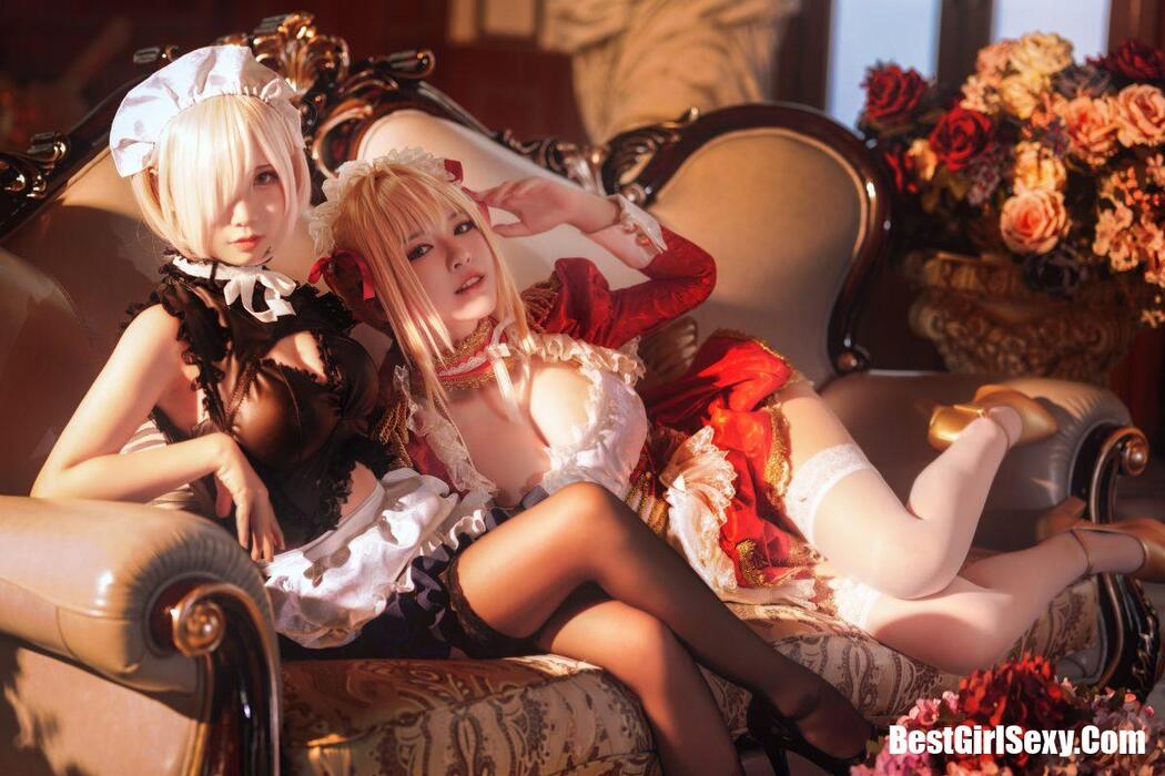 Coser@半半子 Vol.002 Claudius x Kyrielight Maid