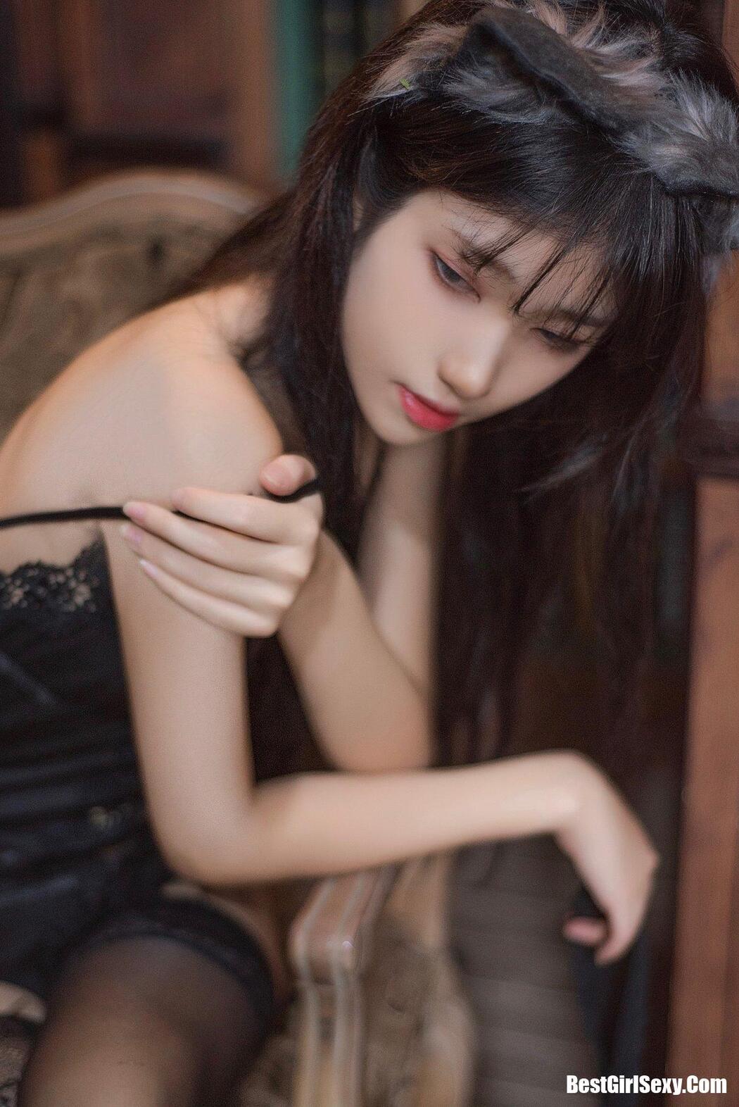 Coser@南桃Momoko 黑内衣