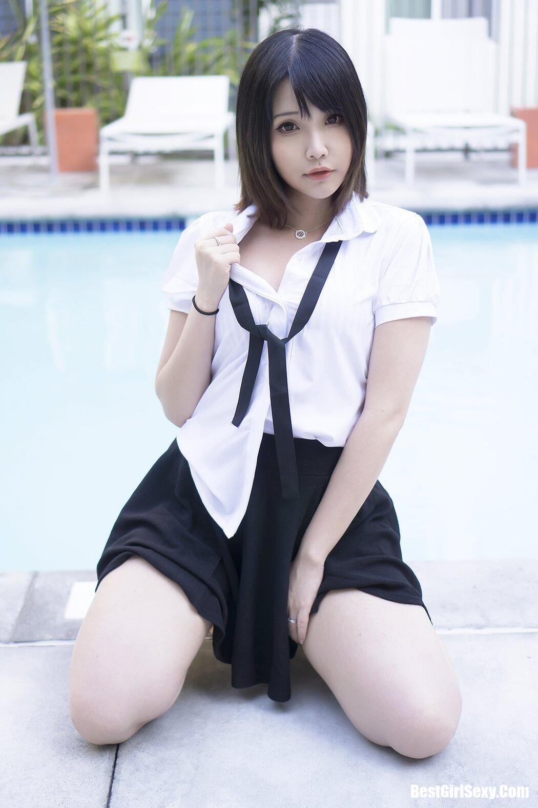 Coser@Hana Bunny – Wet Shirt Casual Cover Photo