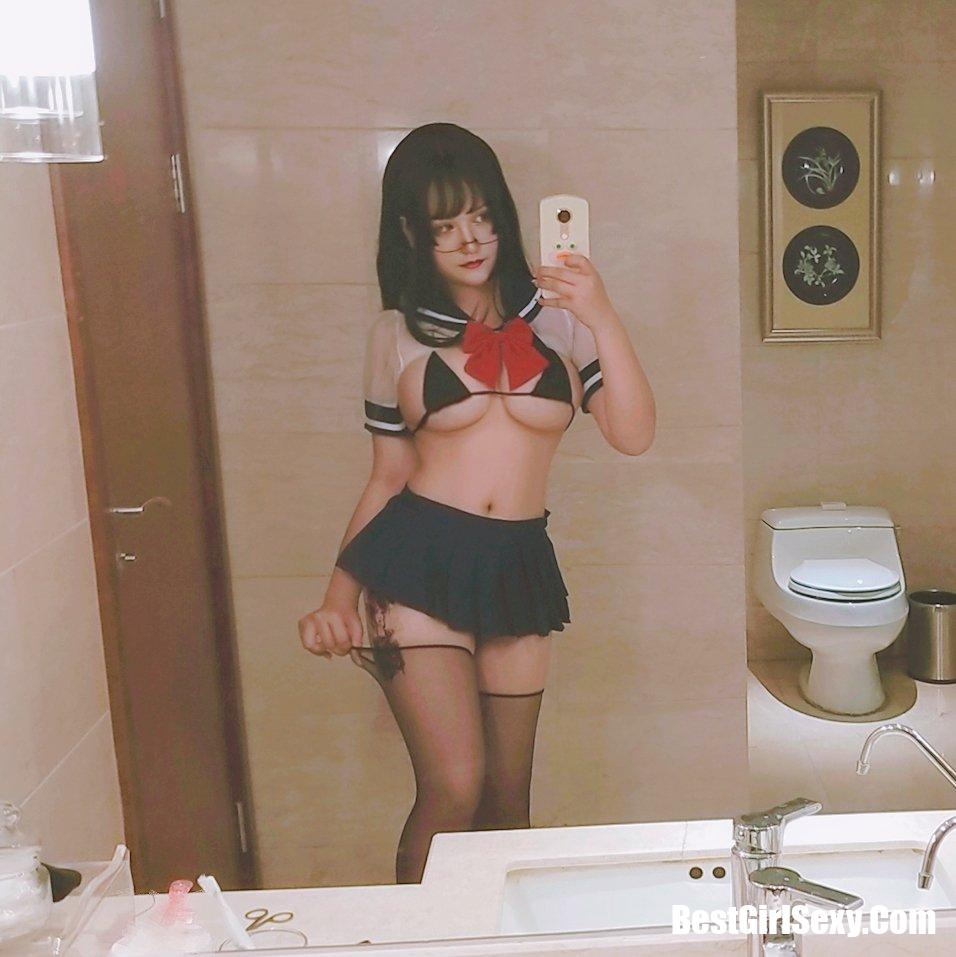 Coser@夏鸽鸽不想起床 Vol.013 透明jk