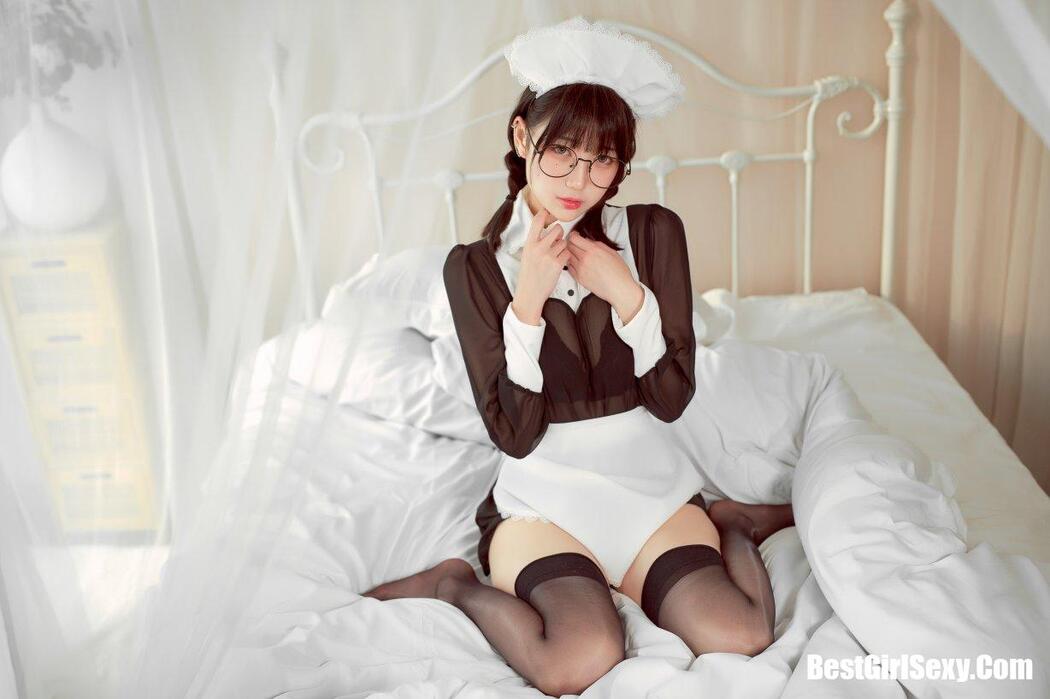 Coser@周叽是可爱兔兔 Vol.036 眼镜女仆