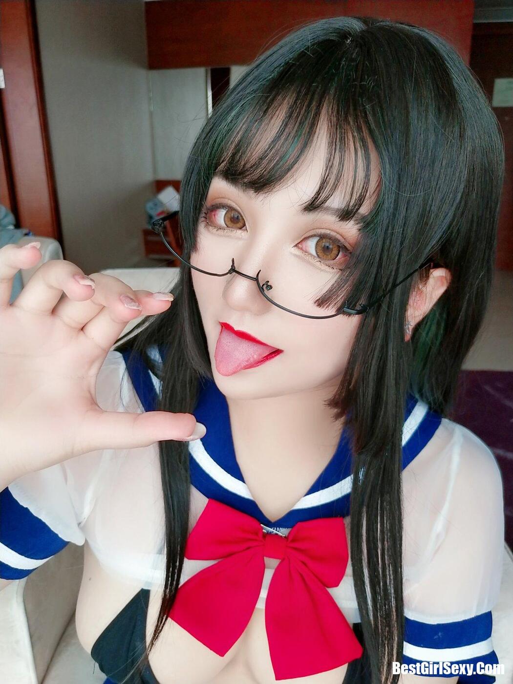 Coser@夏鸽鸽不想起床 Vol.013 透明jk