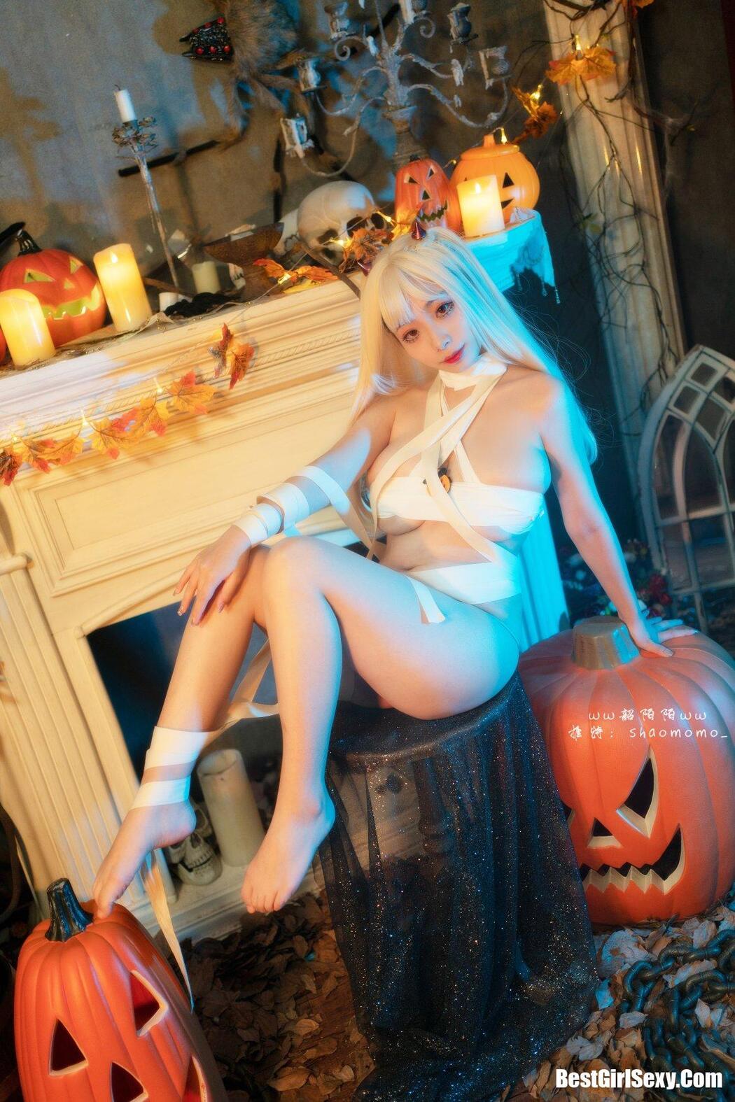 Coser@韶陌陌 万圣节绷带