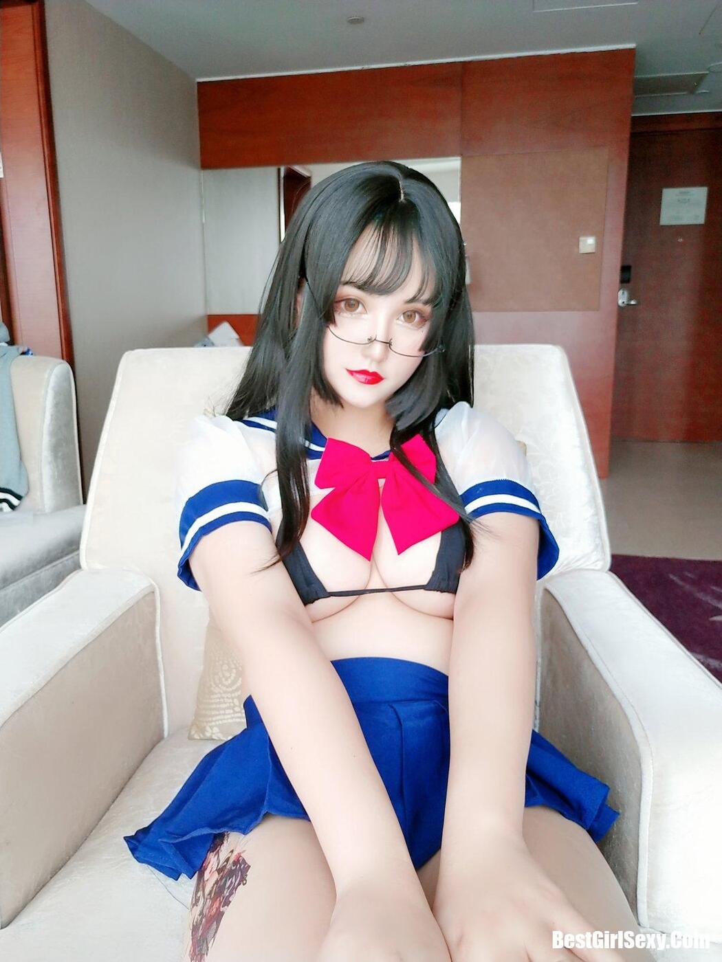 Coser@夏鸽鸽不想起床 Vol.013 透明jk