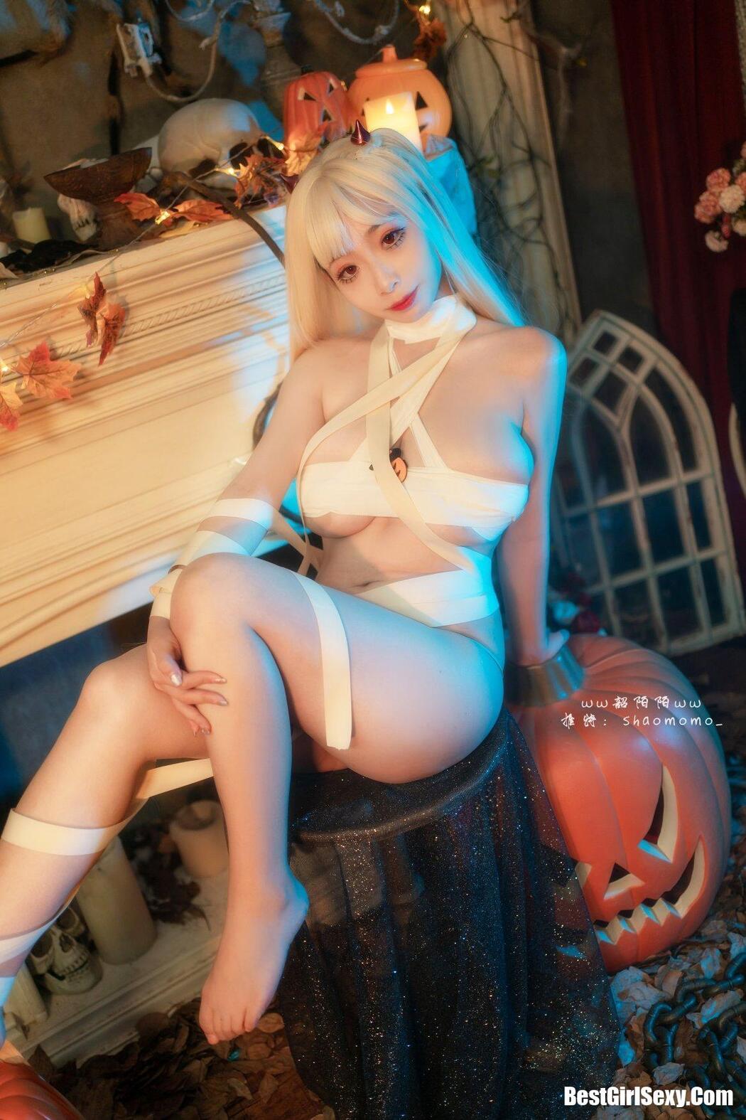 Coser@韶陌陌 万圣节绷带