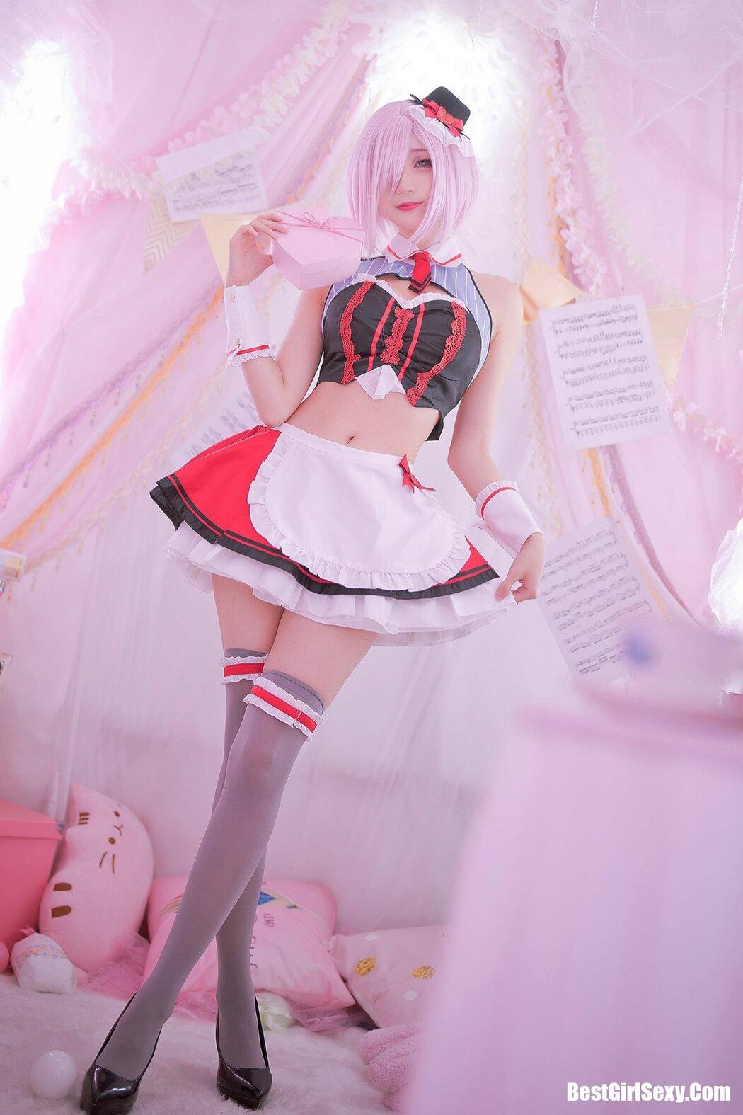 Coser@周叽是可爱兔兔 Vol.027 玛修情人节 Cover Photo