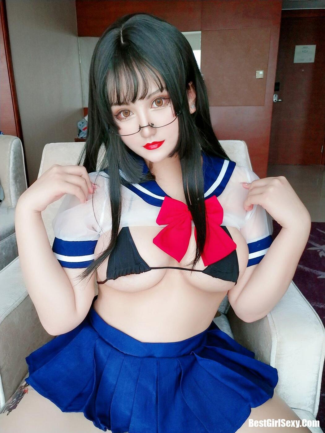 Coser@夏鸽鸽不想起床 Vol.013 透明jk