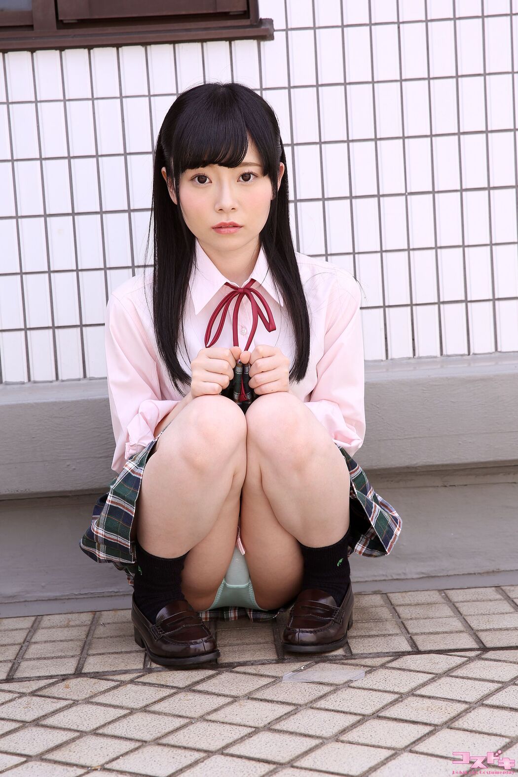 [Cosdoki] Tae Kurumi kurumitae_pic_seifuku1 + 2