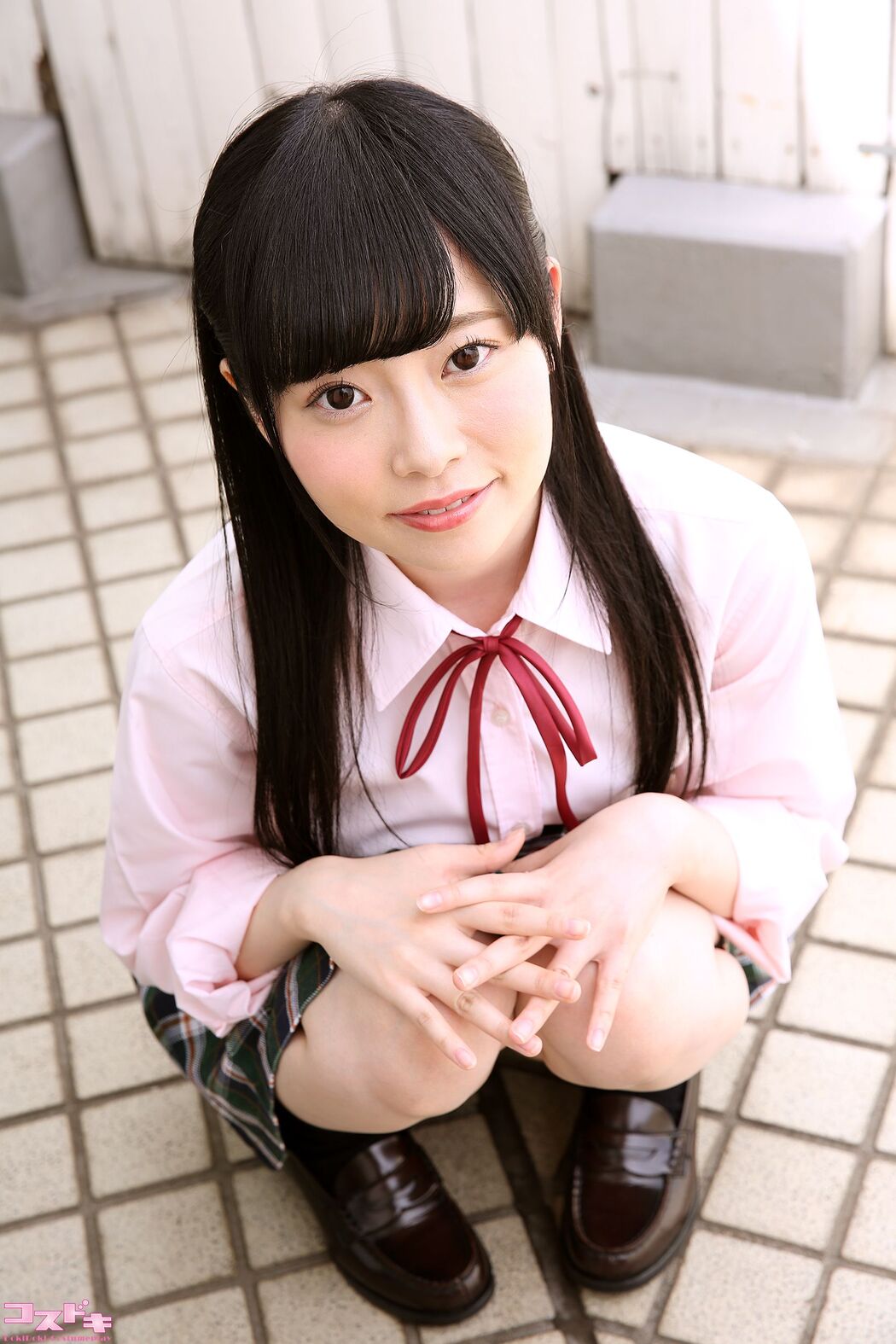 [Cosdoki] Tae Kurumi kurumitae_pic_seifuku1 + 2