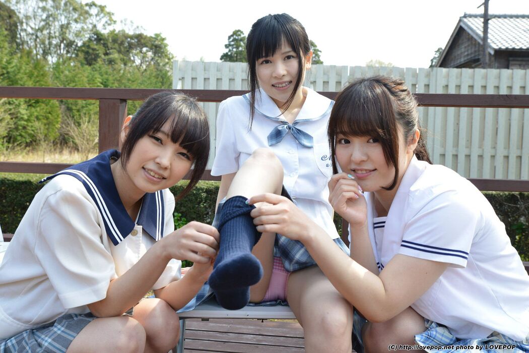 [LOVEPOP] Yua Kuramochi & Iku Natsumi & Yuka Aoyama Photoset 07