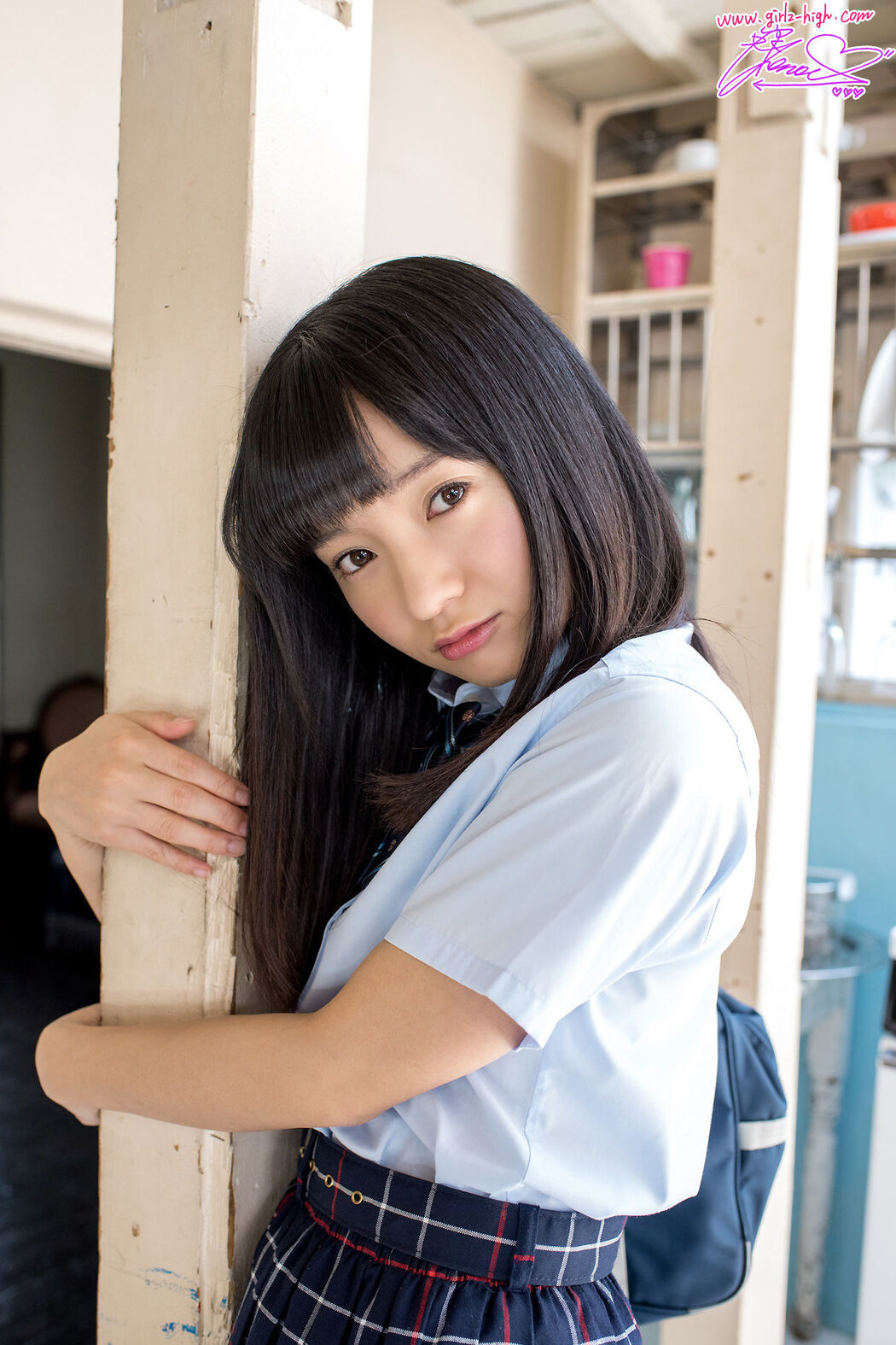 [Girlz-High] Ayana Nishinaga - The Temptation of Girls in School Uniforms - ghwb_003_001