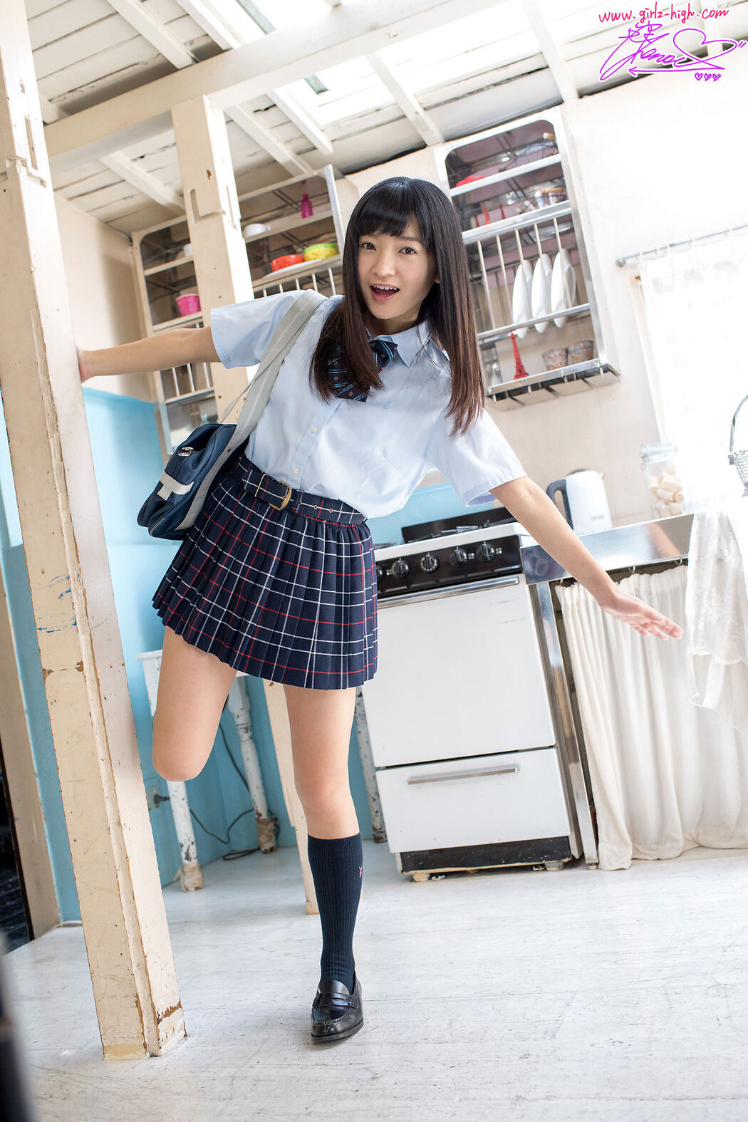 [Girlz-High] Ayana Nishinaga - The Temptation of Girls in School Uniforms - ghwb_003_001