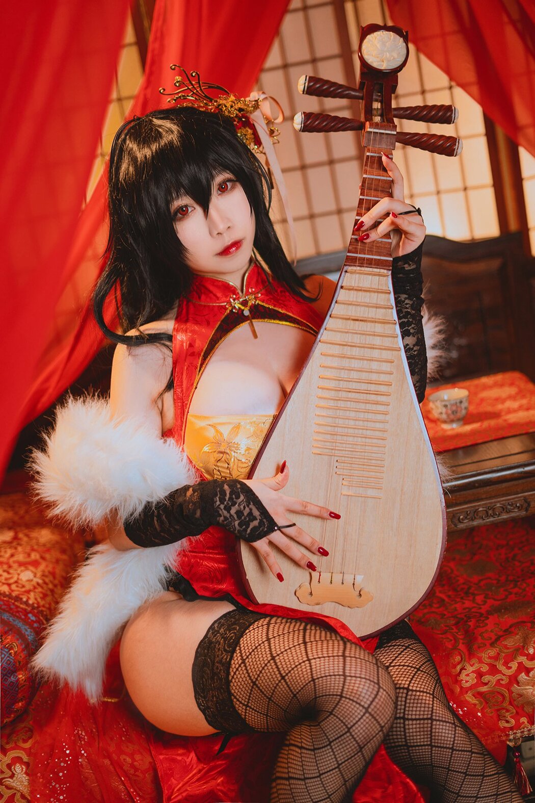 Coser@贞子蜜桃 Vol.004 大凤旗袍 Cover Photo