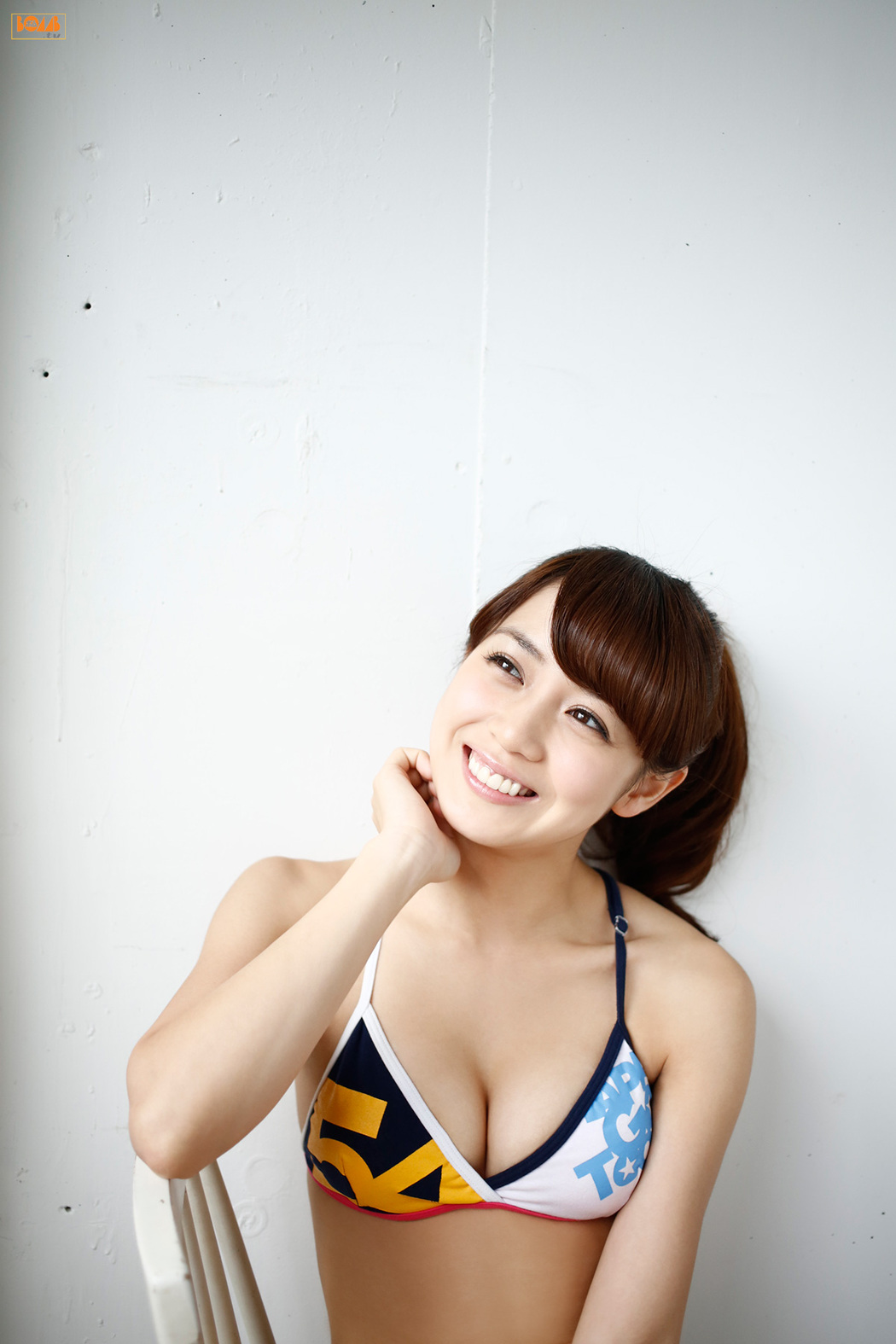 Makoto Okunaka "Let's fly Mako-chan!" [Bomb.TV] January 2015 issue